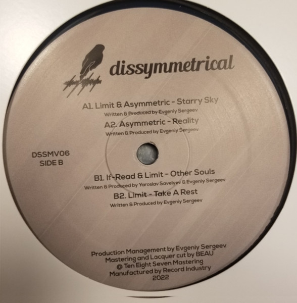 Limit , Asymmetric , If-Read - Dissymmetrical Vinyl 06 | Dissymmetrical Music (DSSMV06)