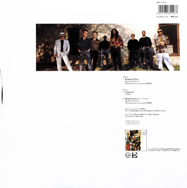 UB40 - Kingston Town | DEP International (DEP 35-12)