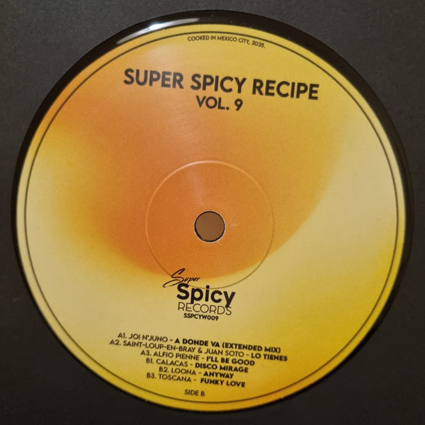 Various - Super Spicy Recipe Vol. 9 | Super Spicy Records (SSPCYW009) - 2