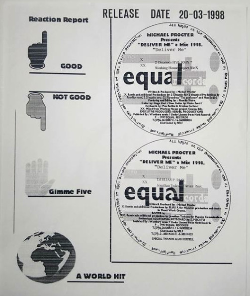 Michael Procter - Deliver Me (A Mix 1998) | Equal Records (EU 002)