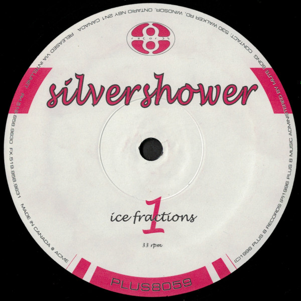 Silvershower - Ice Fractions 1 | Plus 8 Records (PLUS8059)