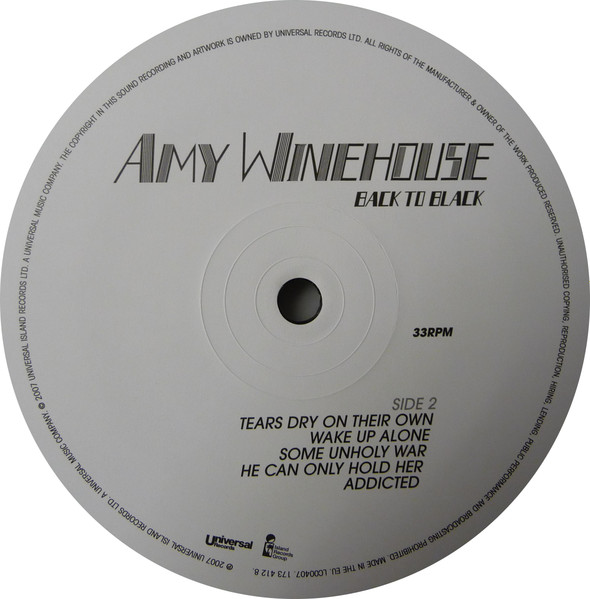 Amy Winehouse - Back To Black | Universal Records (173 412 8) - 4 Amy Winehouse - Back To Black | Universal Records (173 412 8) - 4