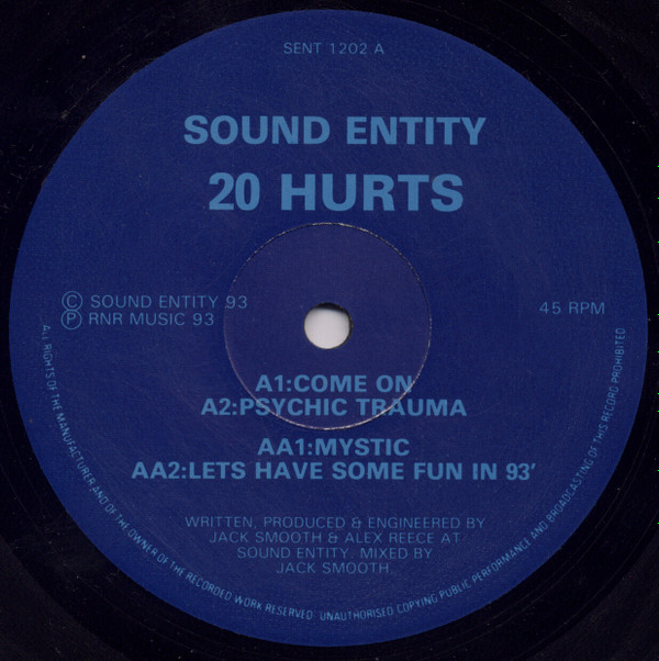 20 Hurts - Stay At Home? / The Voice / Hornz | Sound Entity Records (SENT 1202)