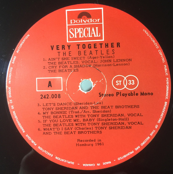 The Beatles - Very Together | Polydor (242.008) - 3 The Beatles - Very Together | Polydor (242.008) - 3