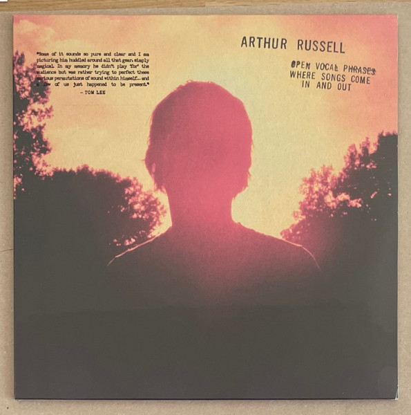 Arthur Russell - Open Vocal Phrases Where Songs Come In And Out (Live 12/20/85) | Audika (AU-1028-1) Arthur Russell - Open Vocal Phrases Where Songs Come In And Out (Live 12/20/85) | Audika (AU-1028-1)