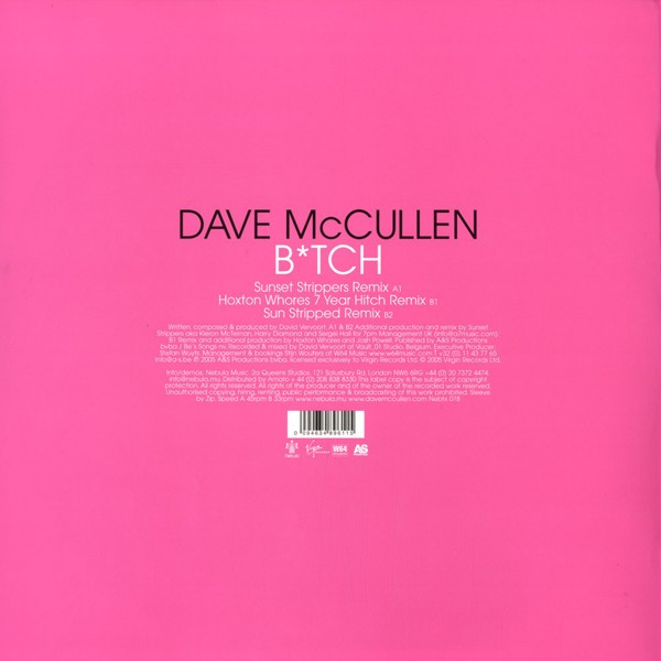 Dave McCullen - B*tch | Nebula (NEBTX078) - 2