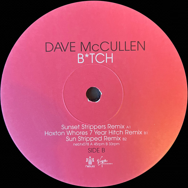 Dave McCullen - B*tch | Nebula (NEBTX078) - 3