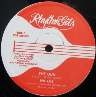 Mr. Lee - Reggae Music / The Gun | Rhythm Gits (EGS 340-503) - main