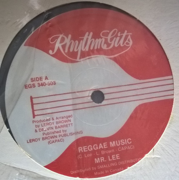 Mr. Lee - Reggae Music / The Gun | Rhythm Gits (EGS 340-503) - 2