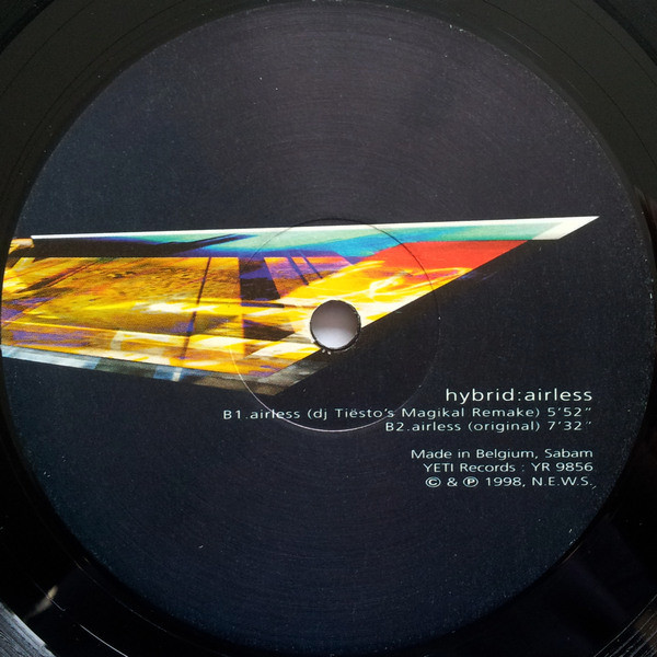 Hybrid - Airless | Yeti Records (YR 9856) - 4