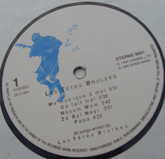 Les Têtes Brulées - Les Têtes Brulées | Stern's Africa (STERNS 9001) - 3 Les Têtes Brulées - Les Têtes Brulées | Stern's Africa (STERNS 9001) - 3