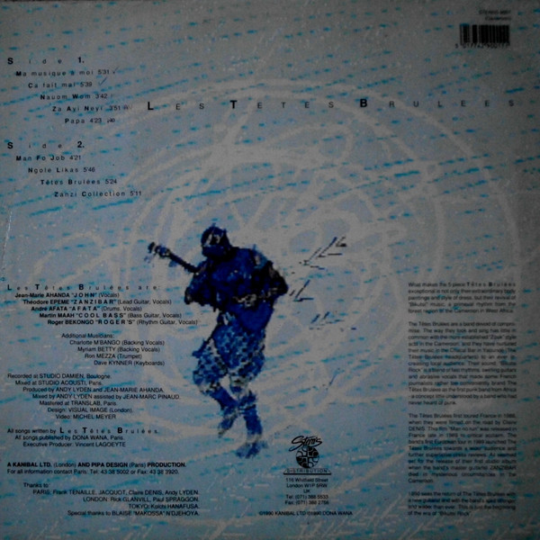 Les Têtes Brulées - Les Têtes Brulées | Stern's Africa (STERNS 9001) - 2 Les Têtes Brulées - Les Têtes Brulées | Stern's Africa (STERNS 9001) - 2