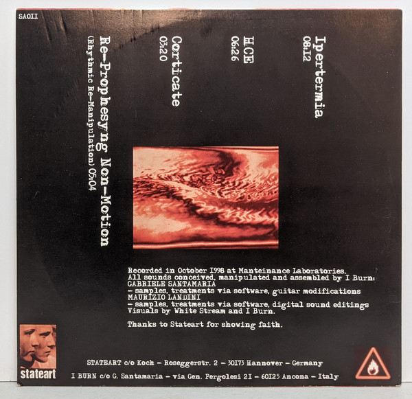 I Burn - Ipertermia | Stateart (SA011) - 2