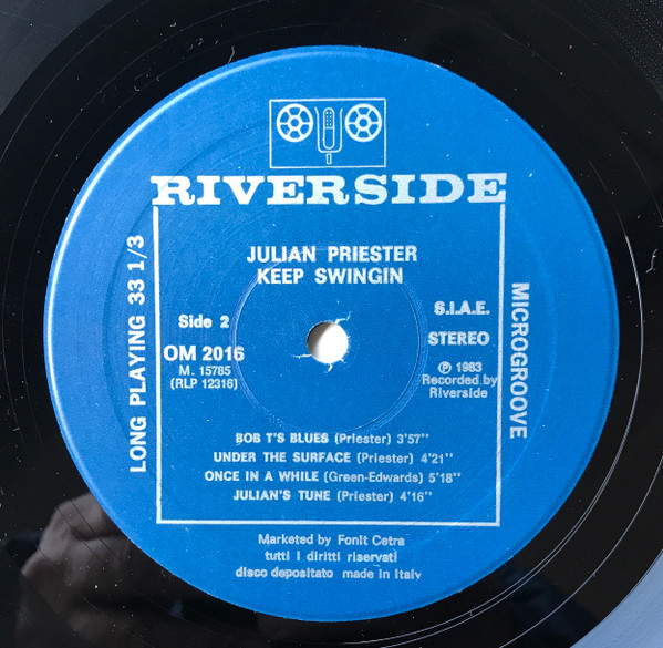 Julian Priester - Keep Swingin' | Riverside Records (RLP 12-316) - 4