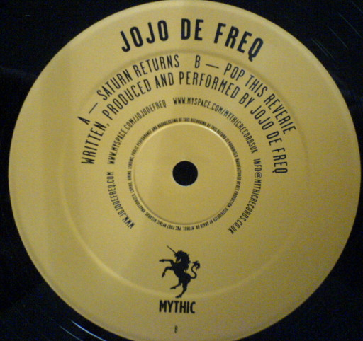 JoJo De Freq - Saturn Returns | Mythic Records (MYTH 01) - 2