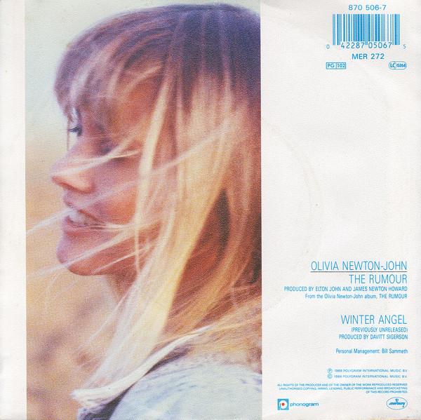 Olivia Newton-John - The Rumour | Mercury (870 506-7) - 2 Olivia Newton-John - The Rumour | Mercury (870 506-7) - 2