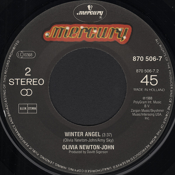 Olivia Newton-John - The Rumour | Mercury (870 506-7) - 4 Olivia Newton-John - The Rumour | Mercury (870 506-7) - 4