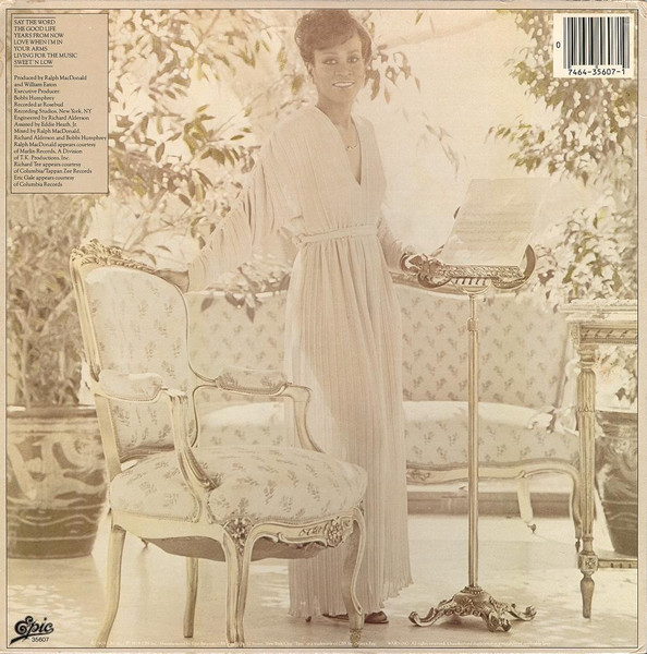 Bobbi Humphrey - The Good Life | Epic (JE 35607) - 2