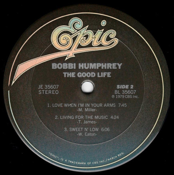 Bobbi Humphrey - The Good Life | Epic (JE 35607) - 4