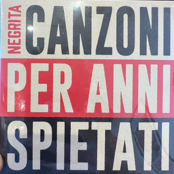 Negrita - Canzoni Per Anni Spietati | Universal Music Italia s.r.l. (7592601)