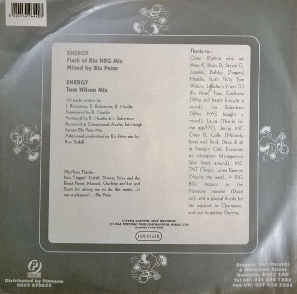 Outer Rhythm - Energy The Remixes | Steppin' Out Records (IAN 016 TR) - 2 Outer Rhythm - Energy The Remixes | Steppin' Out Records (IAN 016 TR) - 2