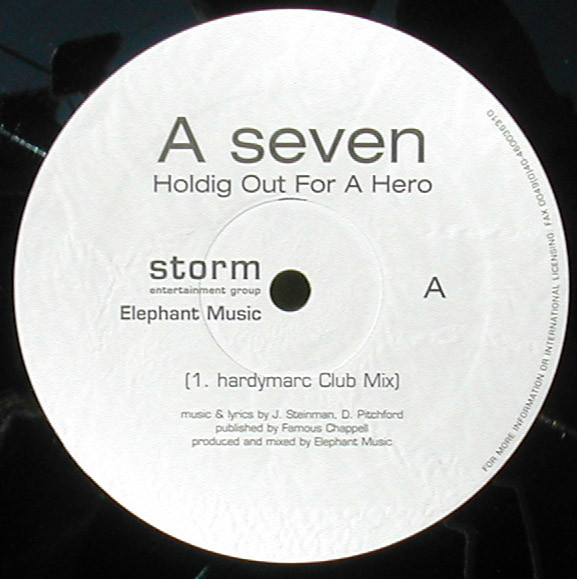 A Seven - Holding Out For A Hero | Storm Records (none) A Seven - Holding Out For A Hero | Storm Records (none)