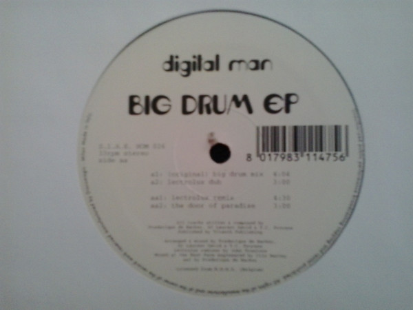 Digital Man - Big Drum EP | House Of Music (HOM 026)