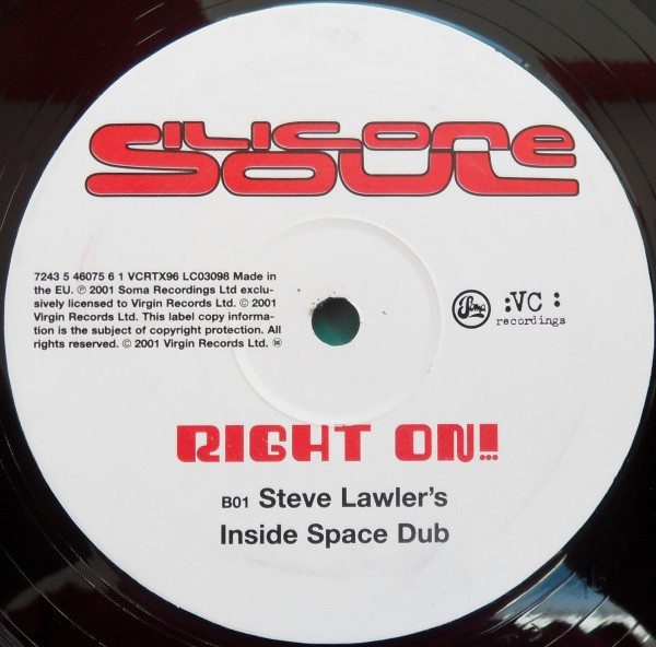 Silicone Soul Featuring Louise Clare Marshall - Right On! (Steve Lawler Mixes) | VC Recordings (VCRTX 96) - 2 Silicone Soul Featuring Louise Clare Marshall - Right On! (Steve Lawler Mixes) | VC Recordings (VCRTX 96) - 2