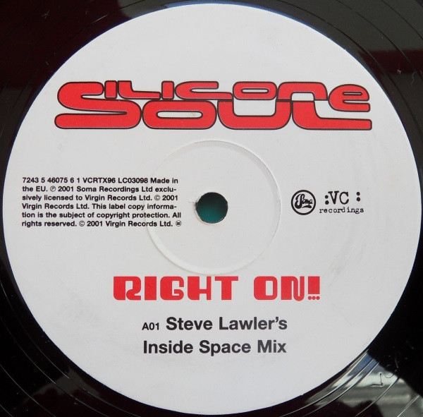 Silicone Soul Featuring Louise Clare Marshall - Right On! (Steve Lawler Mixes) | VC Recordings (VCRTX 96) - main Silicone Soul Featuring Louise Clare Marshall - Right On! (Steve Lawler Mixes) | VC Recordings (VCRTX 96) - main