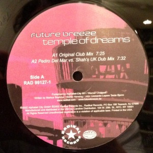 Future Breeze - Temple Of Dreams | Radikal Records (RAD99127-1) Future Breeze - Temple Of Dreams | Radikal Records (RAD99127-1)