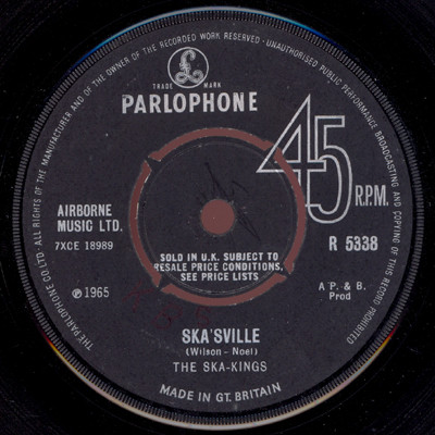The Ska Kings - Bimbo | Parlophone (R 5338) - 2