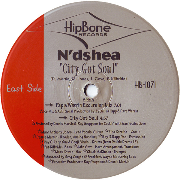 N'dshea - City Got Soul | Hipbone Records (HB-1071)
