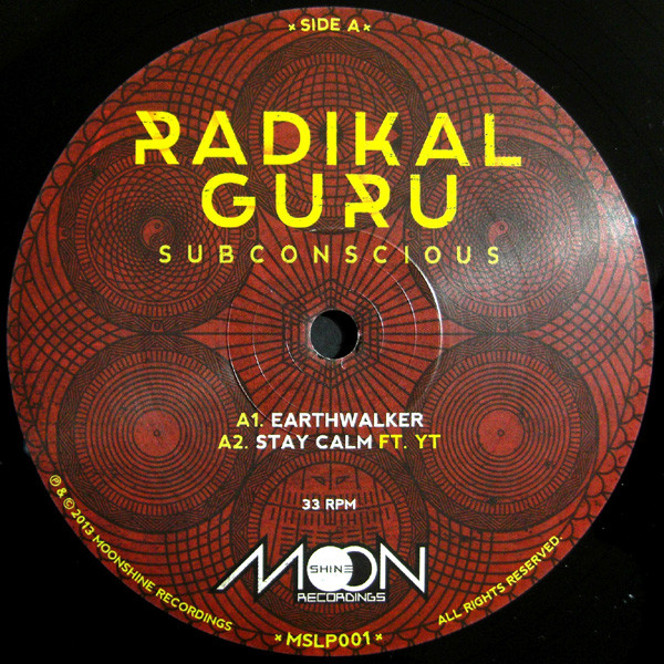 Radikal Guru - Subconscious | Moonshine Recordings (MSLP001) - 3 Radikal Guru - Subconscious | Moonshine Recordings (MSLP001) - 3