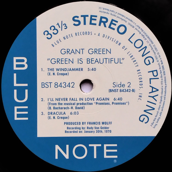 Grant Green - Green Is Beautiful | Blue Note (4859545) - 2