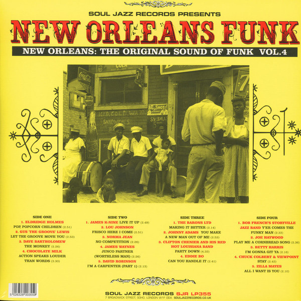 Various - New Orleans: The Original Sound Of Funk Vol.4 (Voodoo Fire In New Orleans 1951-77) | Soul Jazz Records (SJR LP355) - 2 Various - New Orleans: The Original Sound Of Funk Vol.4 (Voodoo Fire In New Orleans 1951-77) | Soul Jazz Records (SJR LP355) - 2