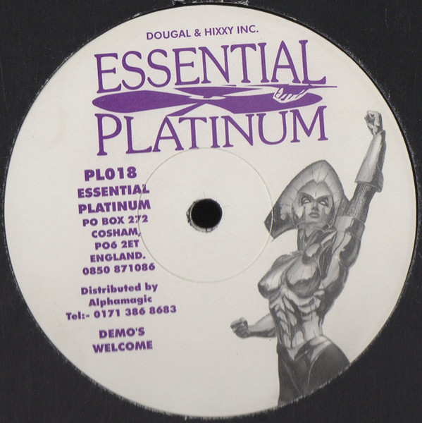 DJ Druid & Sharkey - Frantic / Rocket To The Moon | Essential Platinum (PL018) - 2
