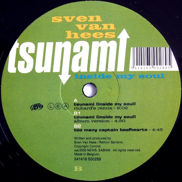 Sven Van Hees - Tsunami (Inside My Soul) | Life Enhancing Audio (541416 500289) - 4 Sven Van Hees - Tsunami (Inside My Soul) | Life Enhancing Audio (541416 500289) - 4