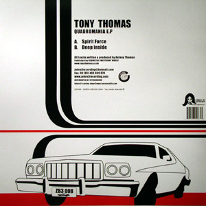 Tony Thomas - Quadromania E.P | Zebra 3 Recording (ZB3008) - 2 Tony Thomas - Quadromania E.P | Zebra 3 Recording (ZB3008) - 2