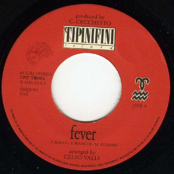 Tipinifini - Fever / Talk About | Tipinifini Record (TPF 78001) - 3