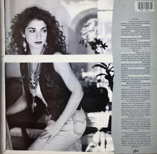 Gloria Estefan - Cuts Both Ways | Epic (OE 45217)