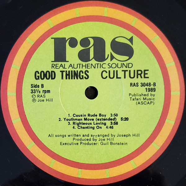 Culture - Good Things | Real Authentic Sound (RAS 3048) - 4