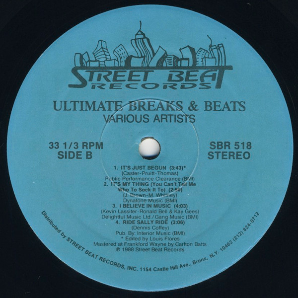 Various - Ultimate Breaks & Beats | Street Beat Records (SBR 518) - 4