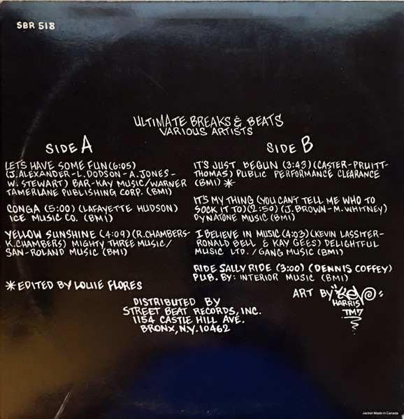 Various - Ultimate Breaks & Beats | Street Beat Records (SBR 518) - 2