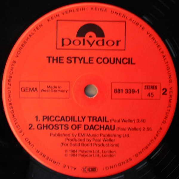 The Style Council - Shout To The Top | Polydor (881 339-1) - 4 The Style Council - Shout To The Top | Polydor (881 339-1) - 4