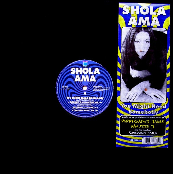 Shola Ama - You Might Need Somebody | WEA (0630 18885-0)