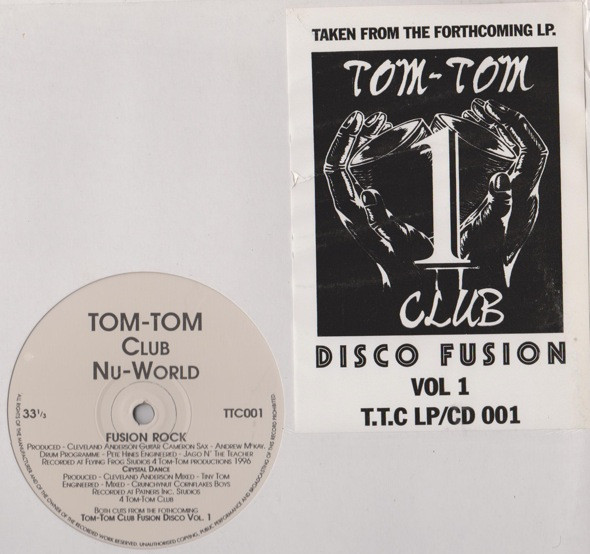 Nu-World - Fusion Rock / Crystal Dance | Tom-Tom Club (TTC001)