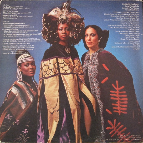 The Ritchie Family - Arabian Nights | Marlin (MARLIN 2201) - 2