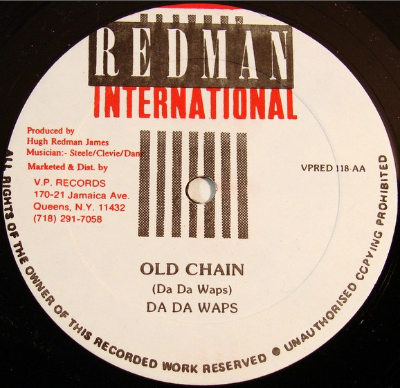 Dada Wasp / Red Dragon - Old Chain / Wild Rider | Redman International (VPRED 118)