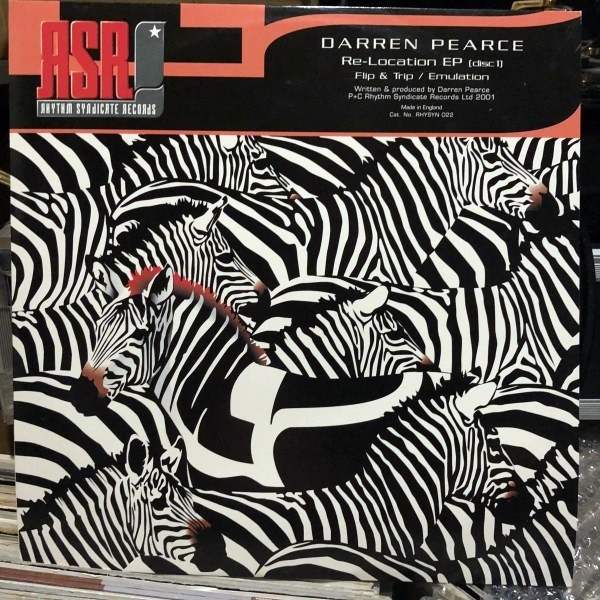 Darren Pearce - Re-Location EP | Rhythm Syndicate Records (RHYSYN 022)