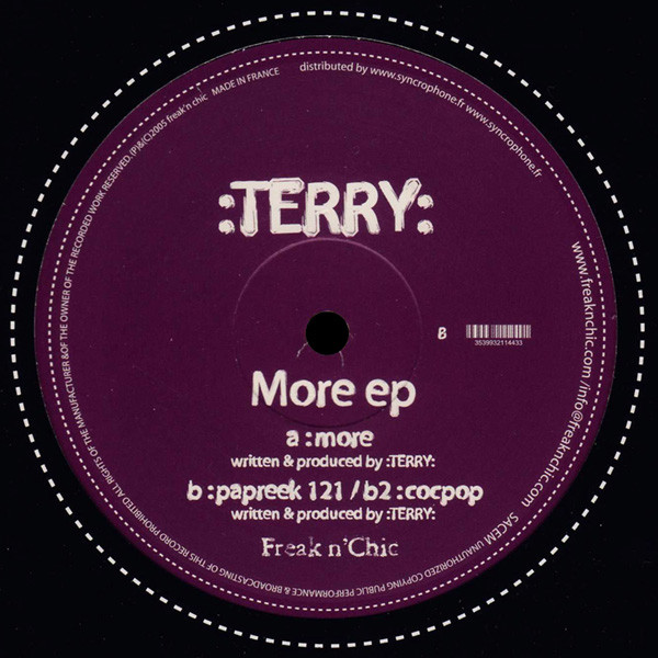 Terry - More EP | Freak n' Chic (FNC15)